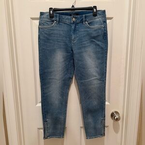 White House Black Market Skinny Crop Jeans